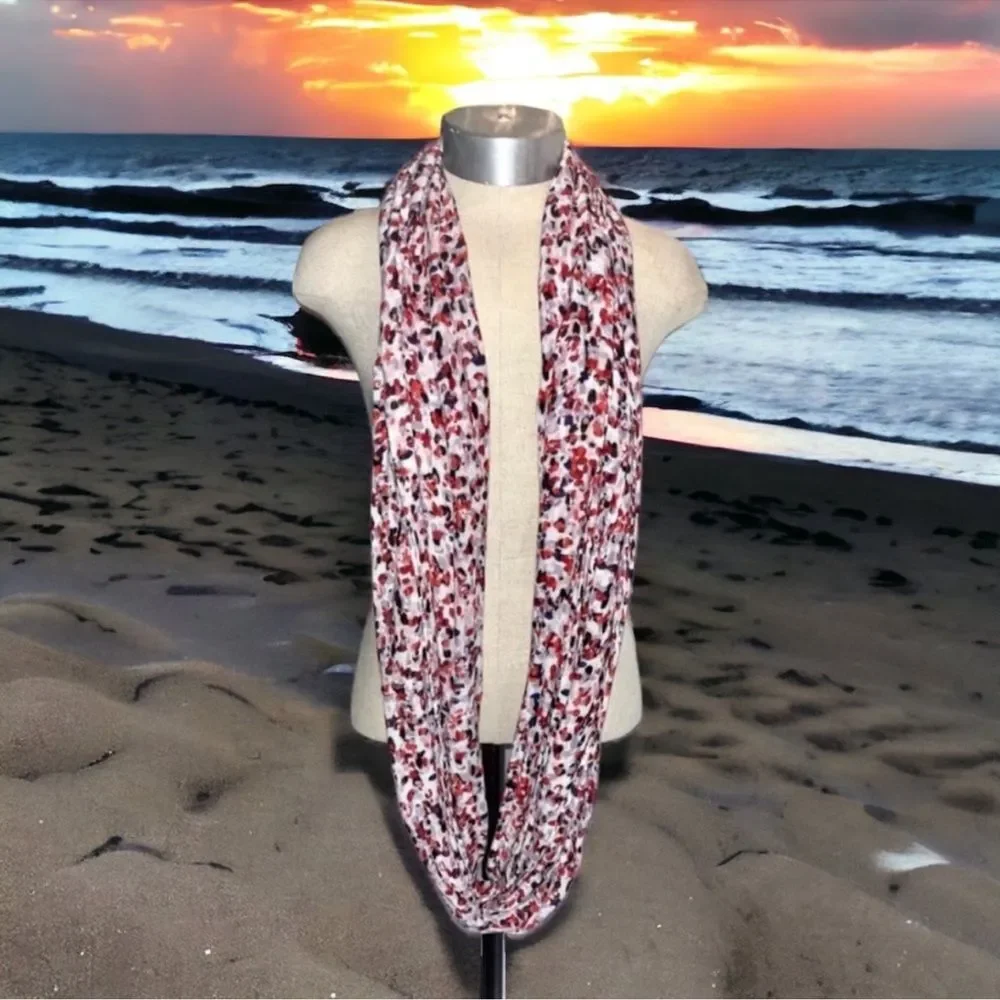 LOFT Outlet Scarf Infinity 100% Rayon Leopard Print Lightweight 🎉Host Pick 🎉